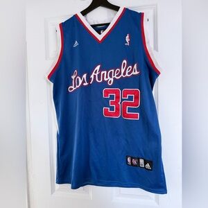Adidas Los Angeles Blue Basketball Jersey